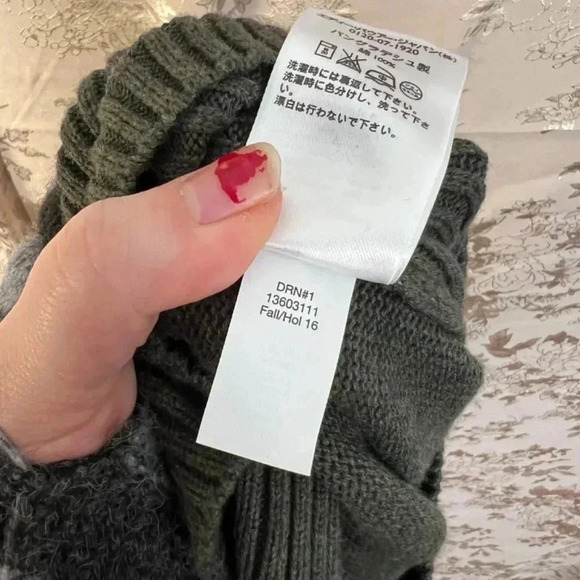 Eddie Bauer Men's Green Crewneck Sweater Knit Size L - Picture 7 of 7